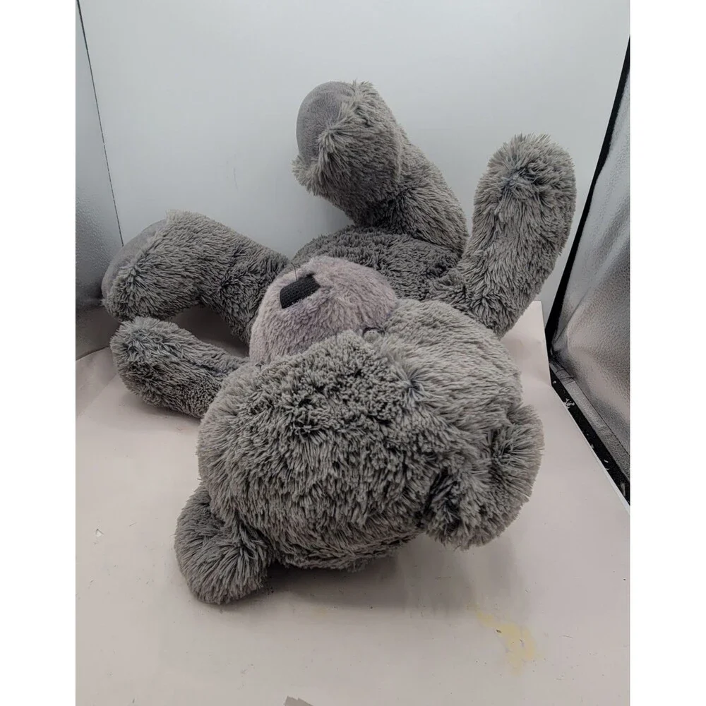 Hug Fun Teddy Bear Plush 18” Gray Grey Soft Stuffed Animal Large Cuddly Toy